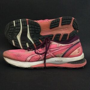 Asics Gel-Nimbus 21 -Women's Sz 9.5- Baked Pink Running Jogging Shoes - 1012A156